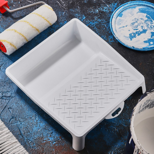 картинка Кюветка (ванночка) малярная 26х27 см,  белая REXANT от магазина Сантехстрой