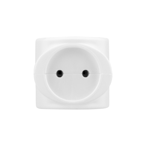 картинка Тройник электрический 220 В 6 А белый REXANT от магазина Сантехстрой