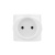 картинка Тройник электрический 220 В 6 А белый REXANT от магазина Сантехстрой