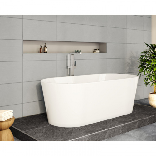 картинка Акриловая ванна 180x80 см VitrA Geo 65380006000 от магазина Сантехстрой