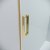 картинка Душевое ограждение Grossman Classic 100.K33.04.110.32.00-200.K33.04.90.32.00 (110х90х195) раздвижная,золото сатин,стекло прозрачное,2 места от магазина Сантехстрой