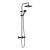 картинка HG Vernis Душевая система hansgrohe Vernis Blend Showerpipe 240 1jet с термостатом 26426670, матовый черный от магазина Сантехстрой