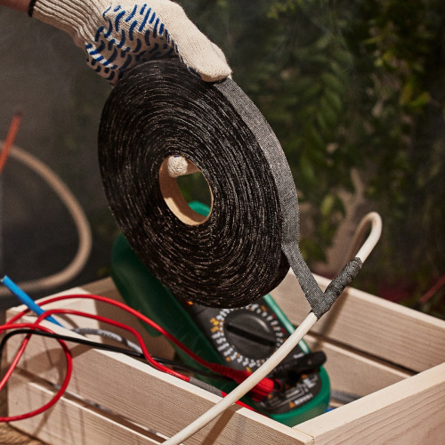 картинка Изолента х/б 15х0,35 мм (ролик 50 м/500 г) (1-ПОЛ) REXANT от магазина Сантехстрой