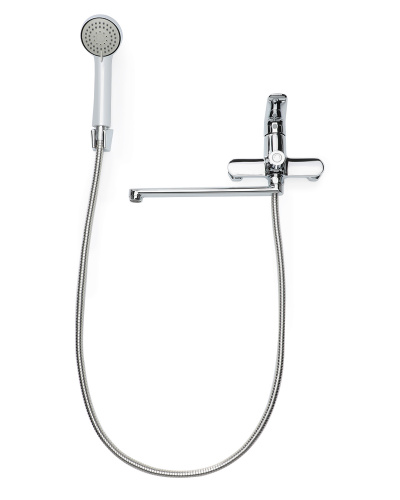 картинка Смеситель для ванны/душа Agger Nice A2521100 с душевым набором от магазина Сантехстрой