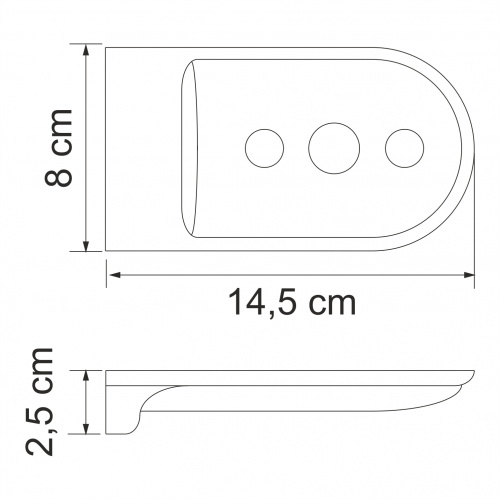 картинка Мыльница WasserKRAFT Kammel K-8369 Хром от магазина Сантехстрой