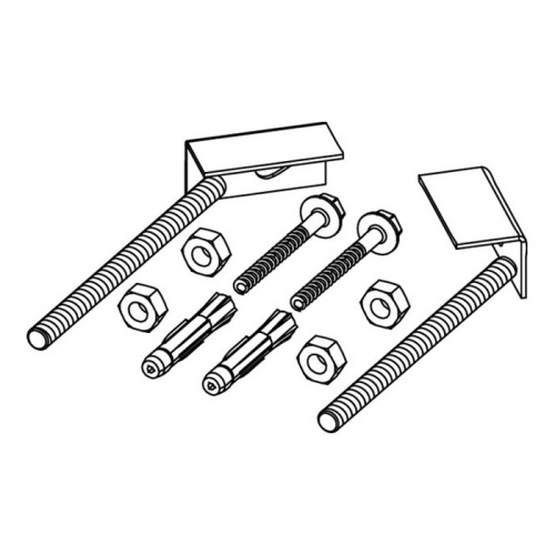 картинка TECE Комплект для крепления модуля в углу под углом 45 град. от магазина Сантехстрой