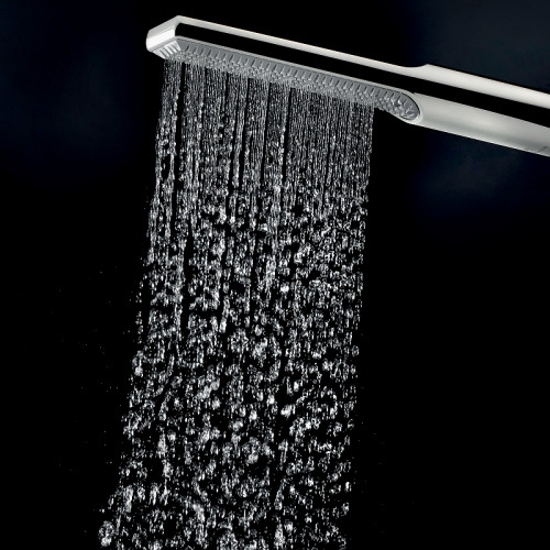 картинка BOSSINI APICE Комплект для душа с держателем с подводом воды, ручным душем Slim и шлангом 1500 мм., цвет хром от магазина Сантехстрой