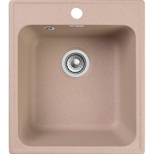 картинка Кухонная мойка GranFest Quarz GF-Z17 Песочная от магазина Сантехстрой