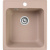 картинка Кухонная мойка GranFest Quarz GF-Z17 Песочная от магазина Сантехстрой
