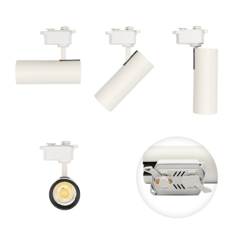 картинка Светильник светодиодный трековый Star Track 20Вт 4000К LED белый REXANT от магазина Сантехстрой