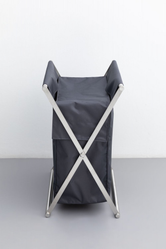 картинка Корзина для белья Allen Brau Priority сталь/серый от магазина Сантехстрой