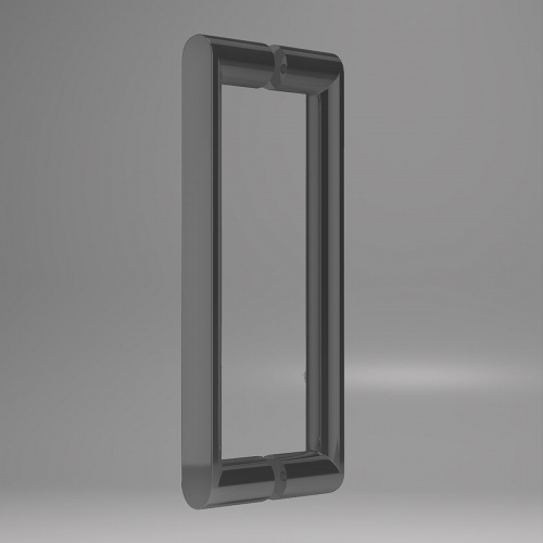 картинка Душевая дверь Dice VDS-4D130CLGM, 1300, вороненая сталь, стекло прозрачное от магазина Сантехстрой