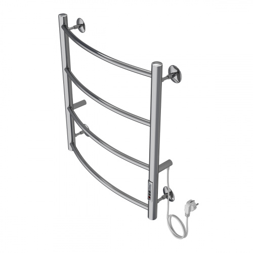 картинка Полотенцесушитель электрический AZARIO VERONA 500/600 4 секции, диммер справа, хром (AZ04856) от магазина Сантехстрой