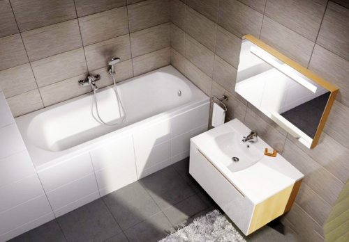 картинка Акриловая ванна Ravak Domino Plus 170x75 C631R00000 от магазина Сантехстрой