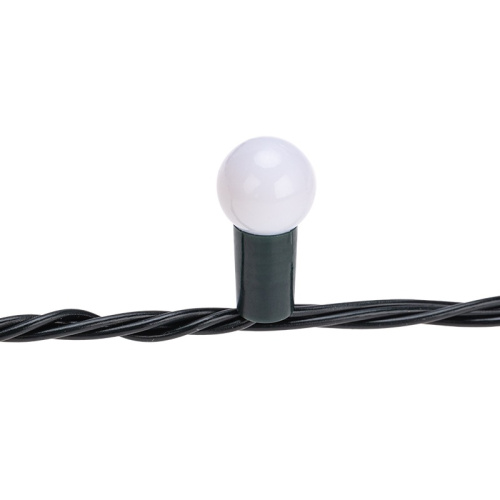 картинка Гирлянда Мультишарики 20м,  200LED,  диаметр 15мм,  IP44, зеленый провод,  свечение мульти (RG/RB),  мигание,  230В NEON-NIGHT от магазина Сантехстрой
