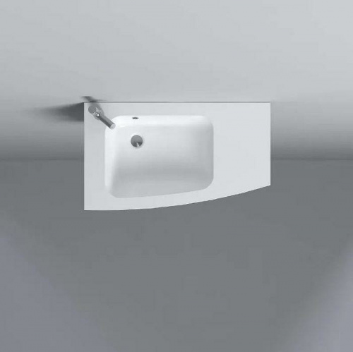 картинка Раковина Jacob Delafon Nona 80 L EB1884RU-DE1 Белая от магазина Сантехстрой