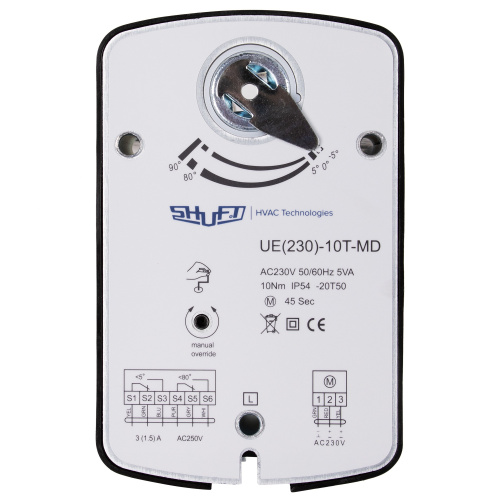 картинка Электропривод реверсивный SHUFT UE(230)-10T-MD от магазина Сантехстрой