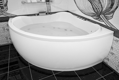 картинка Акриловая ванна Aquanet Malta 150x150 204003 без гидромассажа от магазина Сантехстрой