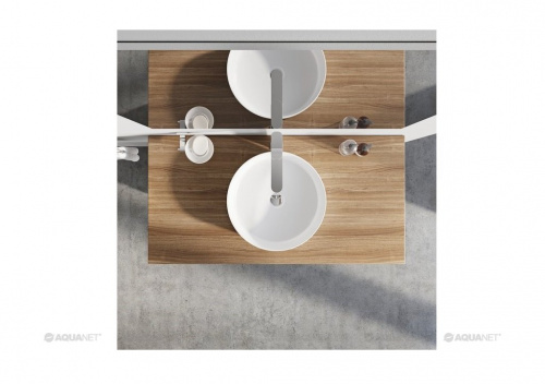 картинка Умывальник UNI 400 SLIM керамический белый от магазина Сантехстрой