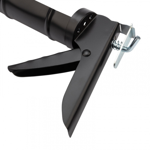 картинка Пистолет для герметика,  310мл,  полуоткрытый,  круглый шток 7 мм,  утолщенные стенки REXANT от магазина Сантехстрой