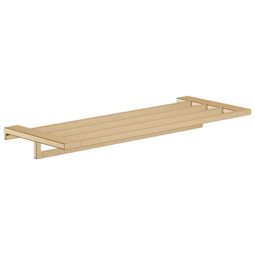 картинка HG AddStoris Полка для полотенец, цвет: шлифованная бронза от магазина Сантехстрой