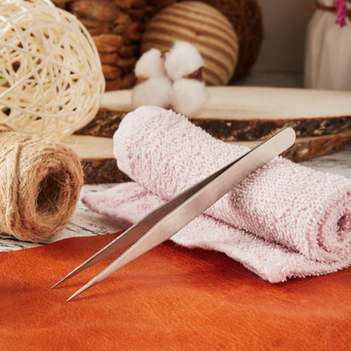 картинка Пинцет прямой 140мм REXANT от магазина Сантехстрой