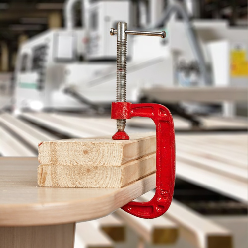 картинка Струбцина G-образная 100мм REXANT от магазина Сантехстрой