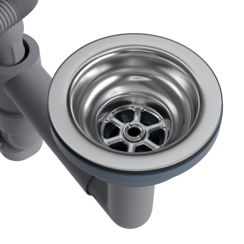 картинка Кухонная мойка Reflexion Iseo RX2250SS полированная сталь от магазина Сантехстрой