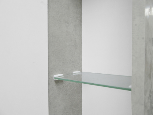 картинка Зеркало-шкаф Loranto Florena 60 600х135х600 левый, светлый бетон (CS00086983) от магазина Сантехстрой