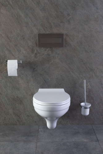 картинка Чаша подвесного унитаза Logan 1451-001-0129 белая от магазина Сантехстрой