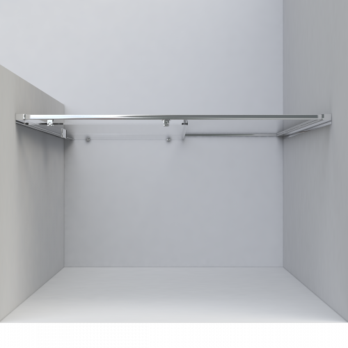 картинка Душевая дверь Garda VDS-1G110CLGM, 1100, вороненая сталь, стекло прозрачное от магазина Сантехстрой