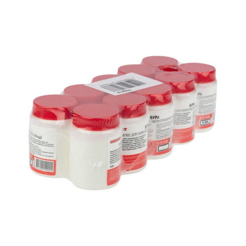 картинка Флюс для пайки,  БУРА,  100г,  банка REXANT от магазина Сантехстрой