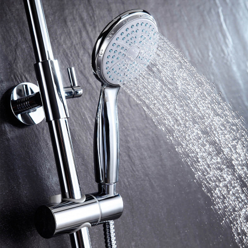 картинка Душевая система Lemark Linara для ванны и душа с регулируемой высотой штанги (LM0462C) от магазина Сантехстрой