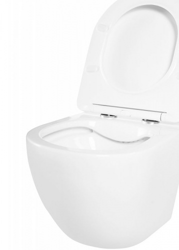 картинка Унитаз BelBagno Uno BB3105CHR/SC подвесной с сиденьем Микролифт от магазина Сантехстрой