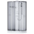 картинка W94C-401-090MT X-Joy кабина душевая  90x90, 1/4 круга,  профиль мат.хром, стекло прозрачное от магазина Сантехстрой