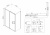 картинка Душевой уголок City VSR-5CT9011CL, 1100*900, хром, стекло прозрачное от магазина Сантехстрой