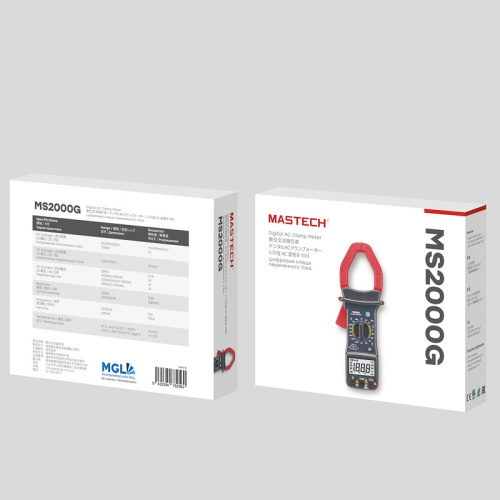 картинка Токовые клещи MS2000G MASTECH от магазина Сантехстрой