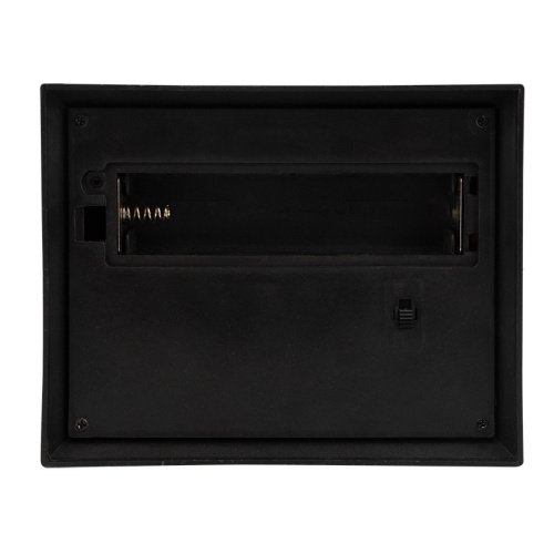 картинка Светодиодный камин Фьюжн с эффектом живого огня 14,7x11,7x25 см,  батарейки 2хС (не в комплекте) USB,  черный от магазина Сантехстрой