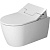 картинка DURAVIT Me by Starck Унитаз подвесной безободковый 570х370 мм,  для крышки-биде Sensowash, с креплением, цвет белый от магазина Сантехстрой
