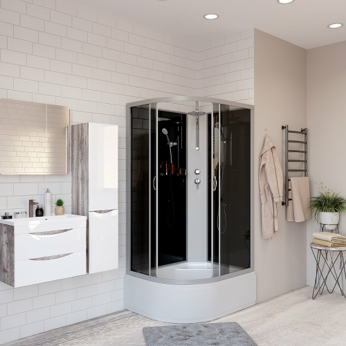 картинка Душевая кабина Niagara Classic 120x80 R NG-2510-14RBKT без гидромассажа от магазина Сантехстрой