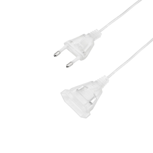 картинка Удлинитель для домашних гирлянд 3 м прозрачный ПВХ от магазина Сантехстрой