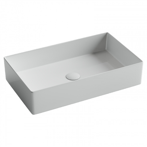 картинка Раковина-столешница Ceramica Nova цвет Белый Прямоугольная CN6070 от магазина Сантехстрой