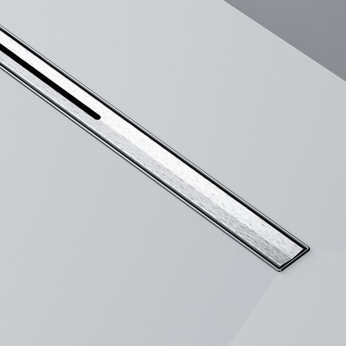 картинка W01SC-S11-060-05SB MasterFlow Трап для душа линейный универс затвор Slim line 60см цвет сталь мат от магазина Сантехстрой