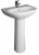картинка Пьедестал для раковины Jika ZETA белый (8.1939.0.000.000.9) от магазина Сантехстрой