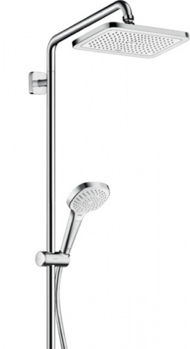 картинка HG Croma E 280 1jet Душевая система Showerpipe с термостатом для душа, хром от магазина Сантехстрой