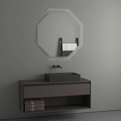 картинка Зеркало Evoform Ledshine BY 2507 100х100 от магазина Сантехстрой