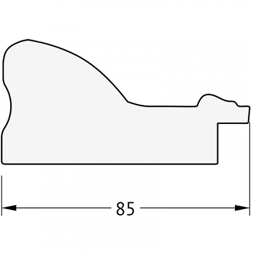 картинка Зеркало Evoform Exclusive 155х65 BY 3566 с фацетом в багетной раме - Виньетка античная бронза 85 мм от магазина Сантехстрой