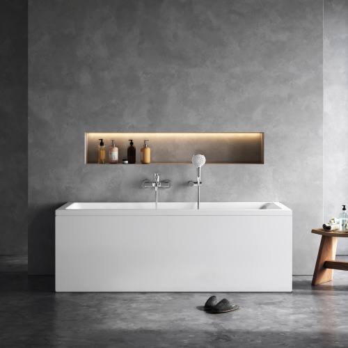 картинка W93A-170-070W-A Gem ванна акриловая 170x70 см от магазина Сантехстрой