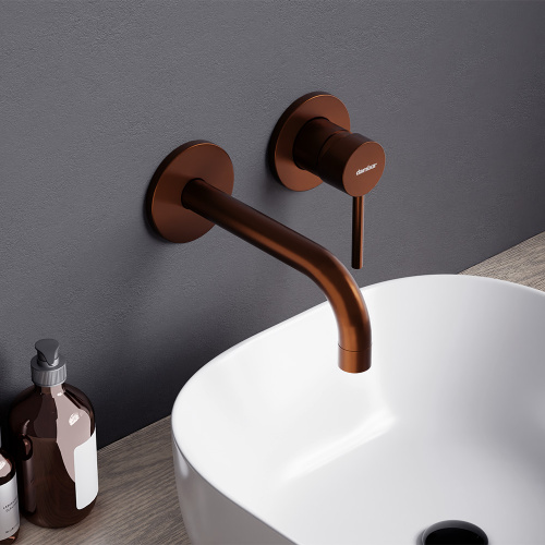 картинка 360260500 Scandinavian Pure, встраиваемый смеситель для раковины, розовое золото от магазина Сантехстрой