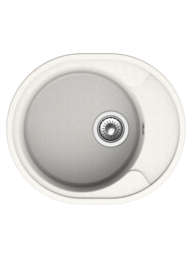 картинка Кухонная мойка Reflection Allonge RF0658WH, белый от магазина Сантехстрой